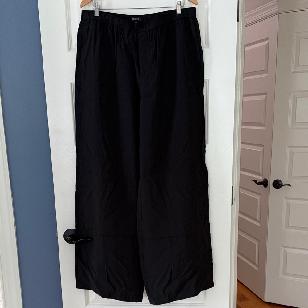 Madewell Tall Pull-On Wide-Leg Pants in Softdrape